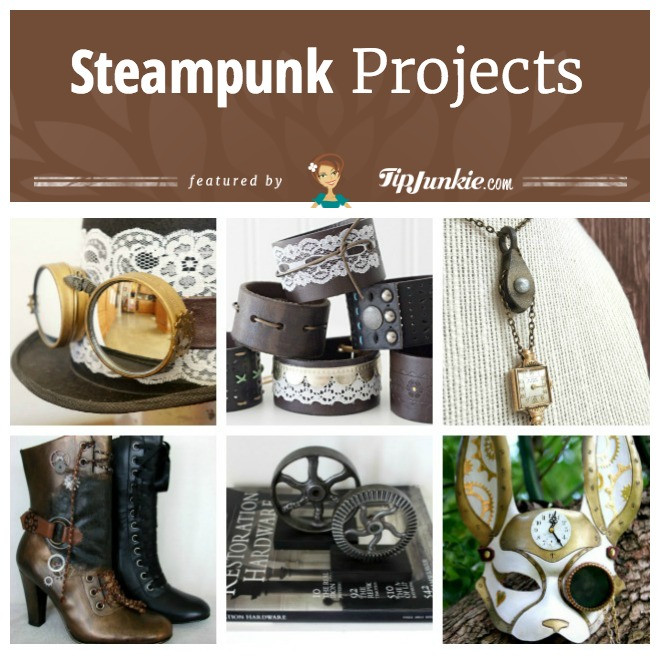 Steampunk DIY Decor
 14 DIY Steampunk Projects [costume jewelry decor] – Tip
