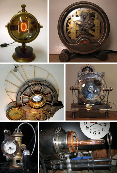 Steampunk DIY Decor
 Steampunk Styling Victorian Retrofuturism at Home