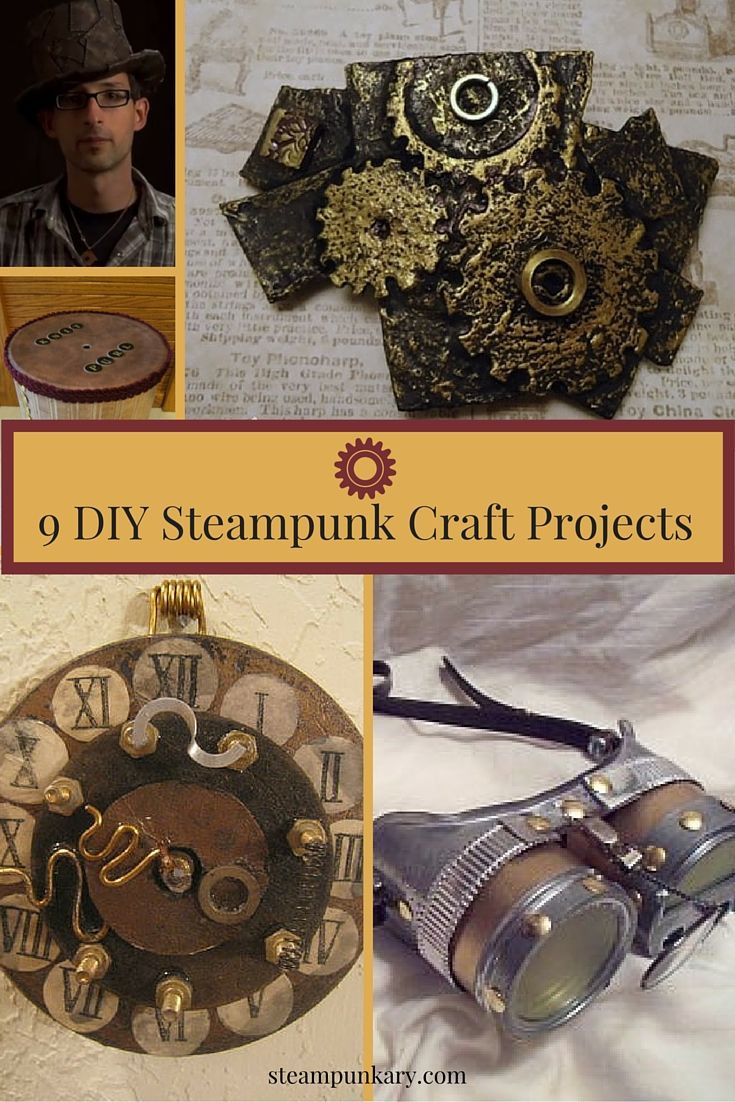 Steampunk DIY Decor
 9 DIY Steampunk Craft Projects