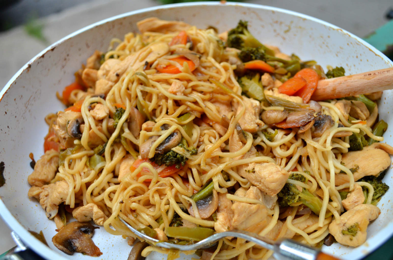 Stir Fry Recipes With Noodles
 Ve ables and Chicken Stir Fry Noodles – My World of CONFETTI