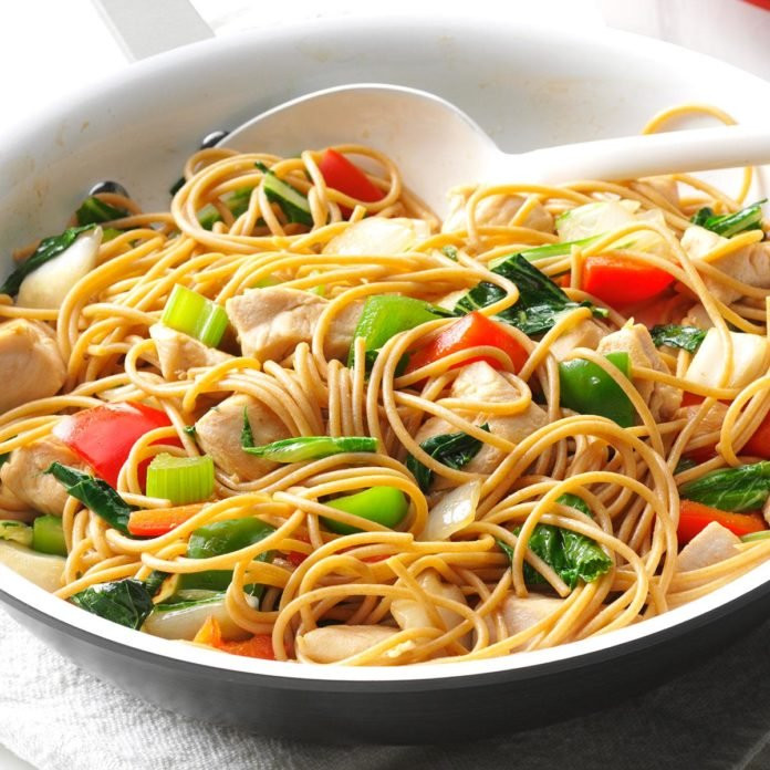 Stir Fry Recipes With Noodles
 Chicken Stir Fry with Noodles Recipe