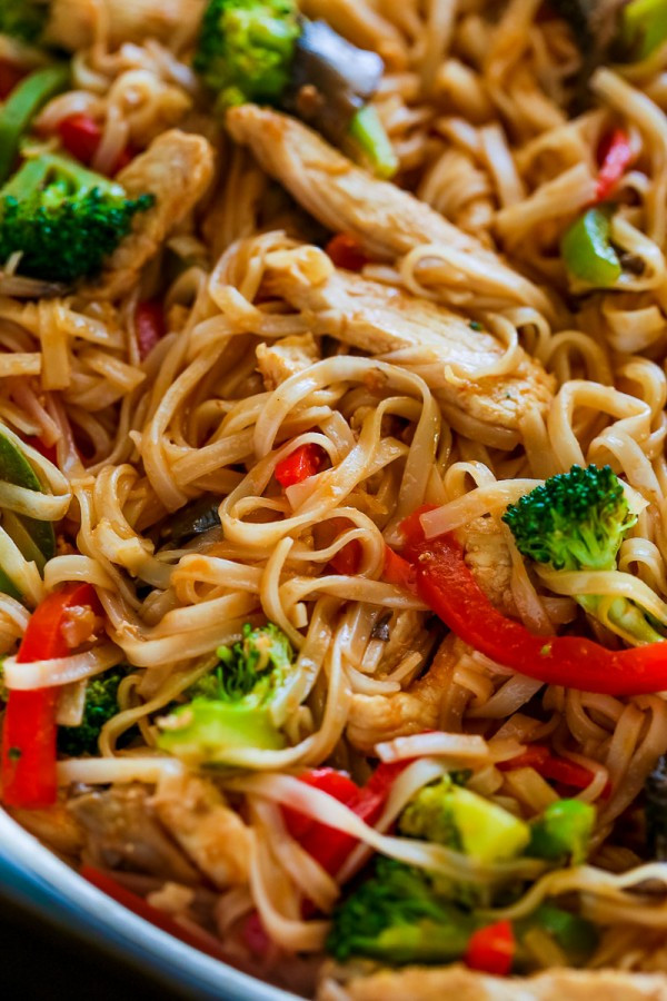 Stir Fry Recipes With Noodles
 Chicken Stir Fry with Rice Noodles 30 minute meal