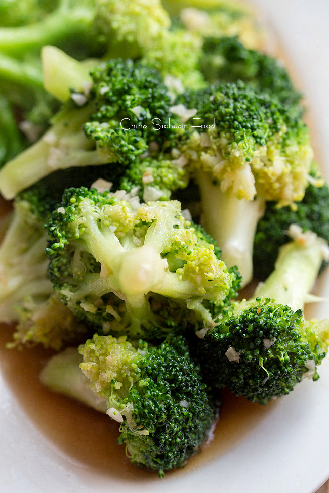 Stir Frying Broccoli
 Garlic Broccoli Stir Fry