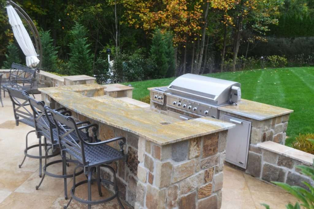 Stone Outdoor Kitchen
 Landscape architects love natural stone here s why