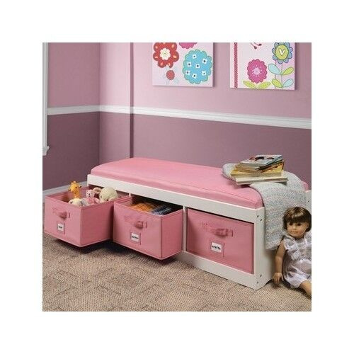 Storage Bench For Kids
 Kids Storage Bench Furniture Toy Box Bedroom Playroom
