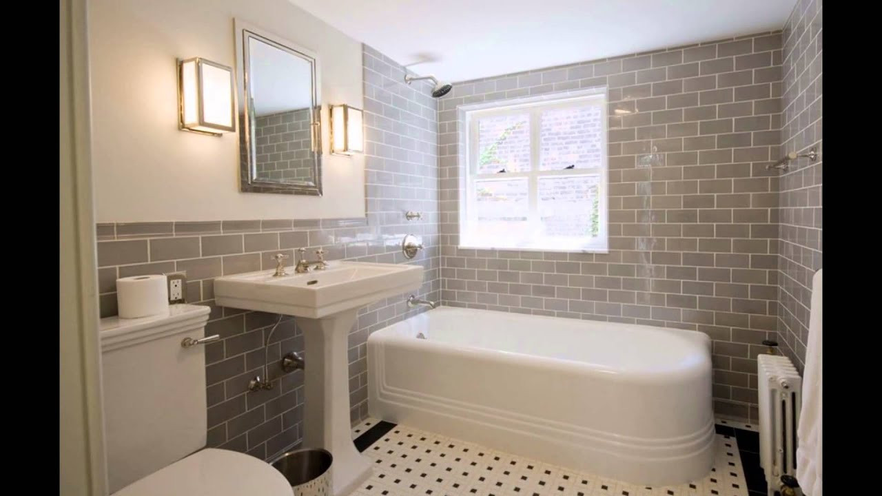 Subway Tile Bathroom Designs
 Modern White Subway Tile Bathroom Designs s Ideas