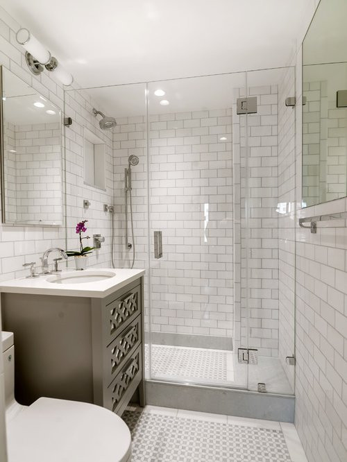 Subway Tile Bathroom Designs
 White Subway Tile Bathroom Ideas