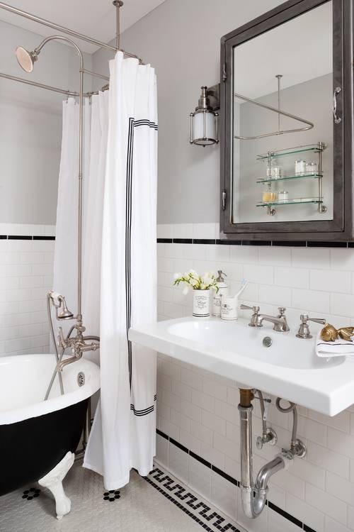 Subway Tile Bathroom Designs
 25 Eclectic Bathroom Ideas and Designs