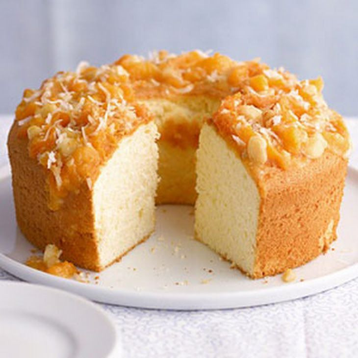 Sugar Free Cake Recipe For Diabetic
 Pineapple Cake with Macadamia Apricot Topper