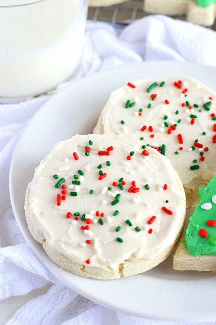Sugar Free Sugar Cookies
 Gluten Free Soft Frosted Sugar Cookies What the Fork