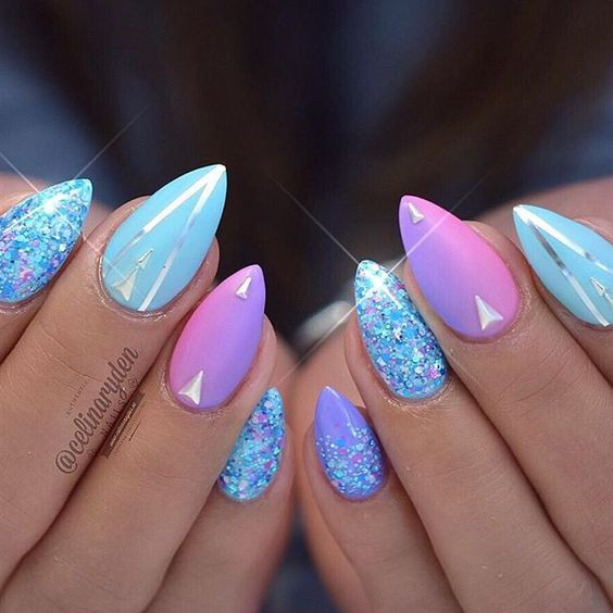 Summer Acrylic Nail Colors
 63 Super Easy Summer Nail Art Designs For 2019