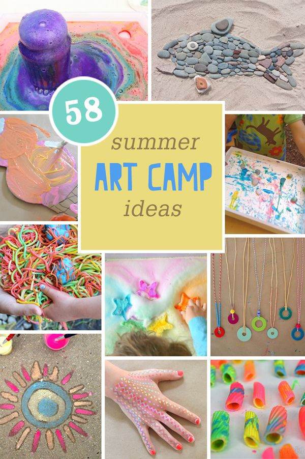 Summer Art Project For Kids
 58 Summer Art Camp Ideas Kids Art