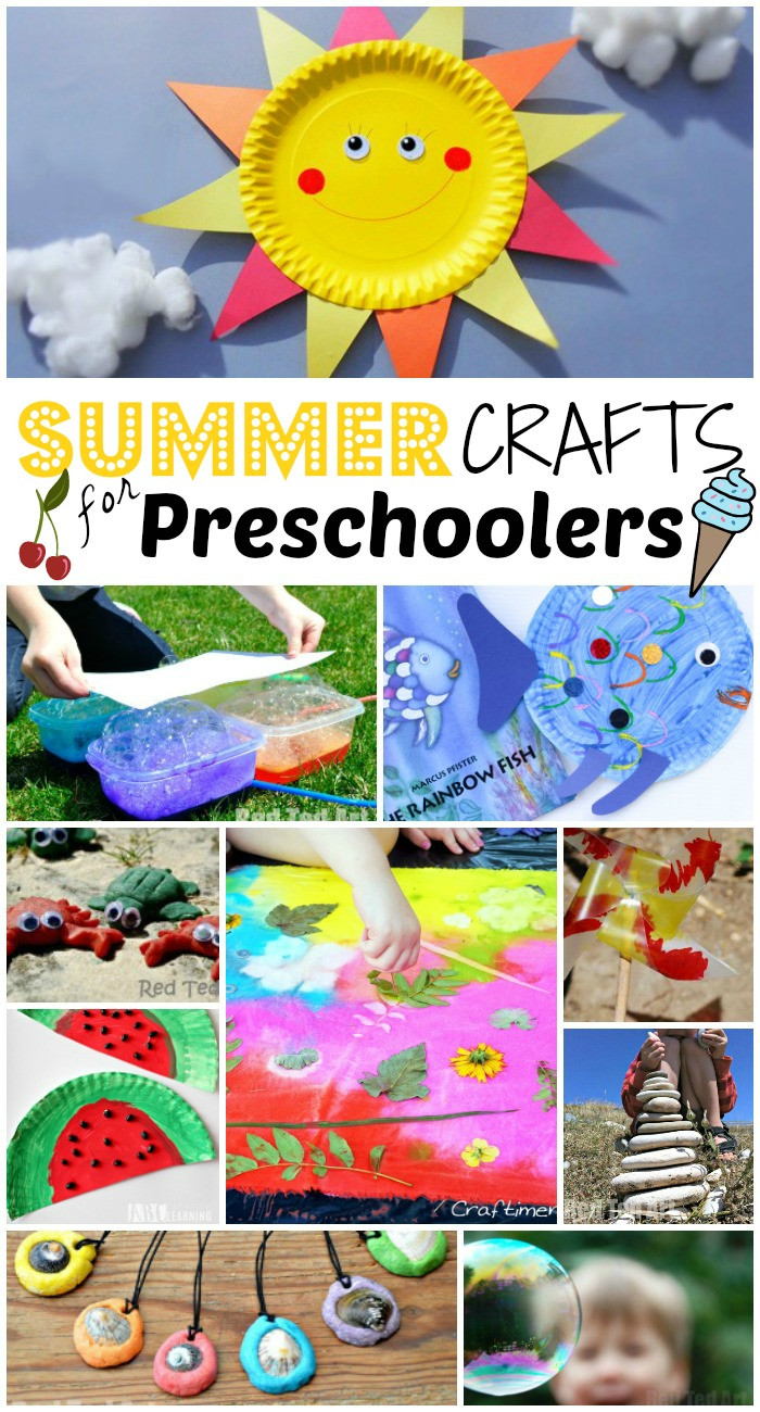 Summer Craft Ideas Preschool
 47 Summer Crafts for Preschoolers to Make this Summer