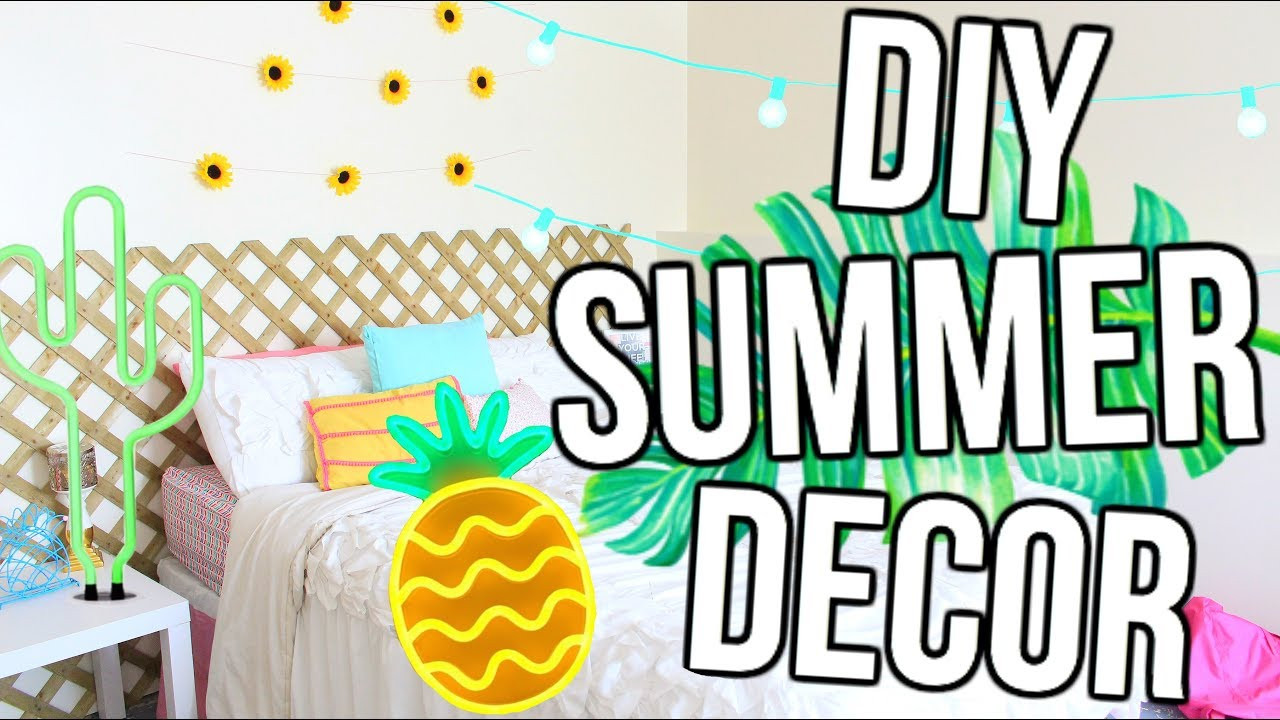 Summer DIY Room Decor
 DIY Pinterest Summer Room Decor