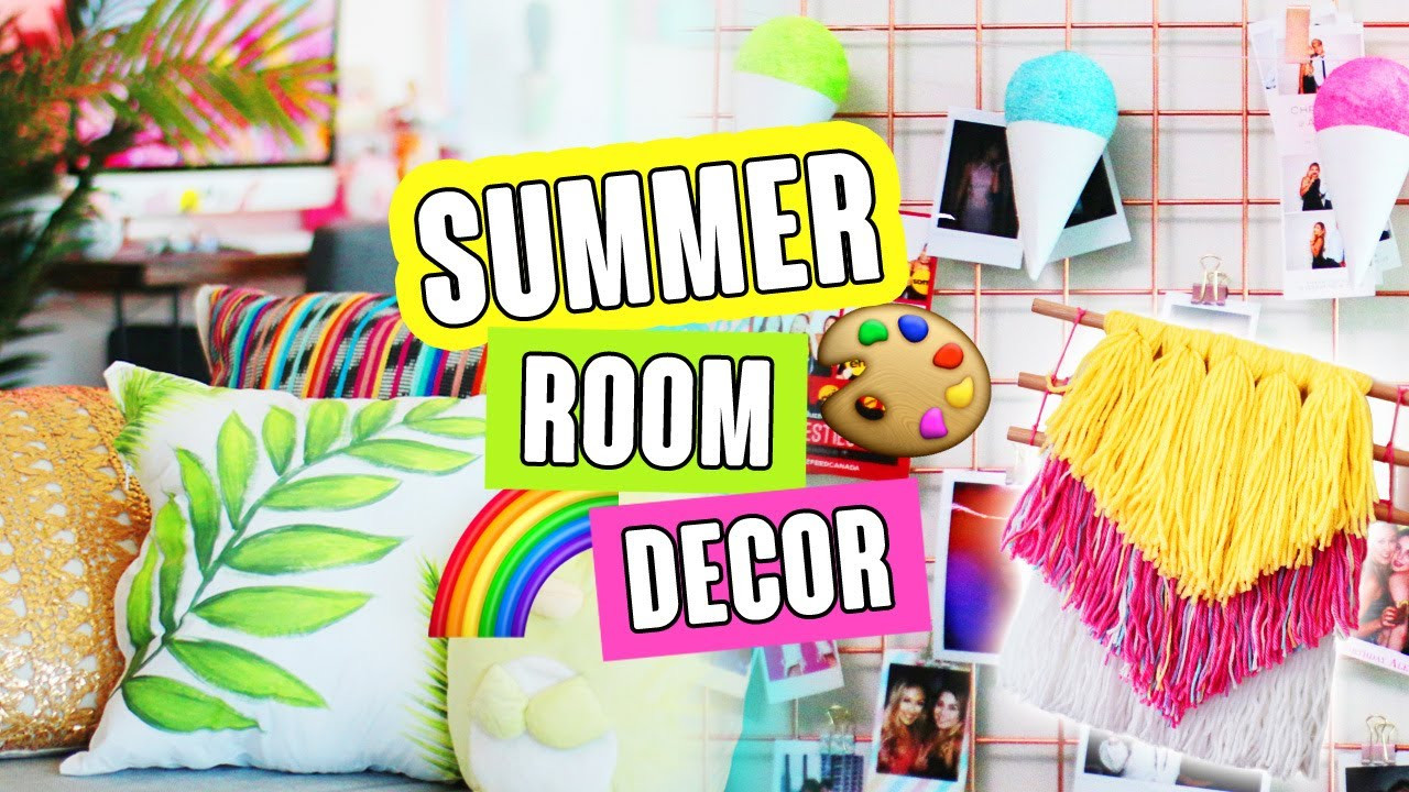 Summer DIY Room Decor
 DIY SUMMER ROOM DECOR 2017