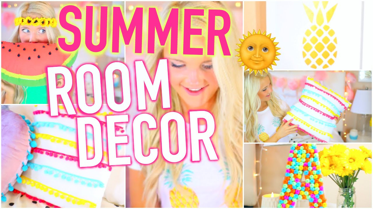Summer DIY Room Decor
 DIY Summer Room Decor Tumblr Inspired