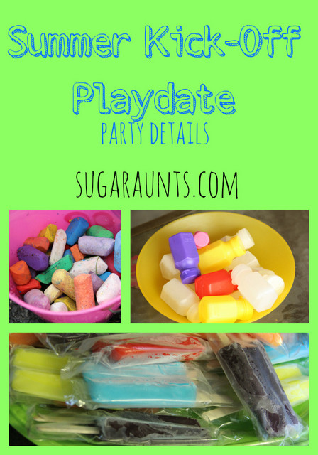 Summer Kickoff Party Ideas
 Summer Kick f Playdate party details