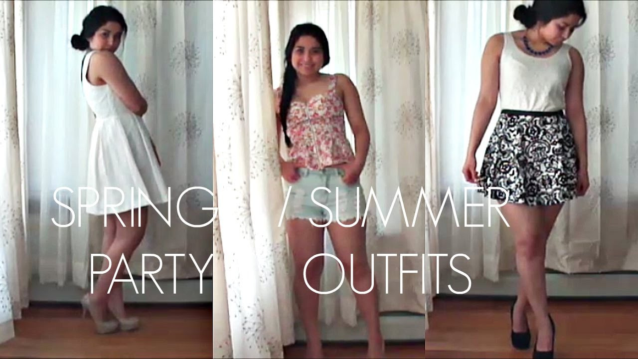 Summer Party Dress Ideas
 Spring Summer Party Outfit Ideas