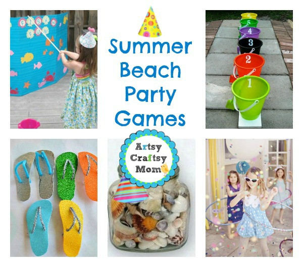 Summer Party Games For Kids
 25 Summer Beach Party Ideas