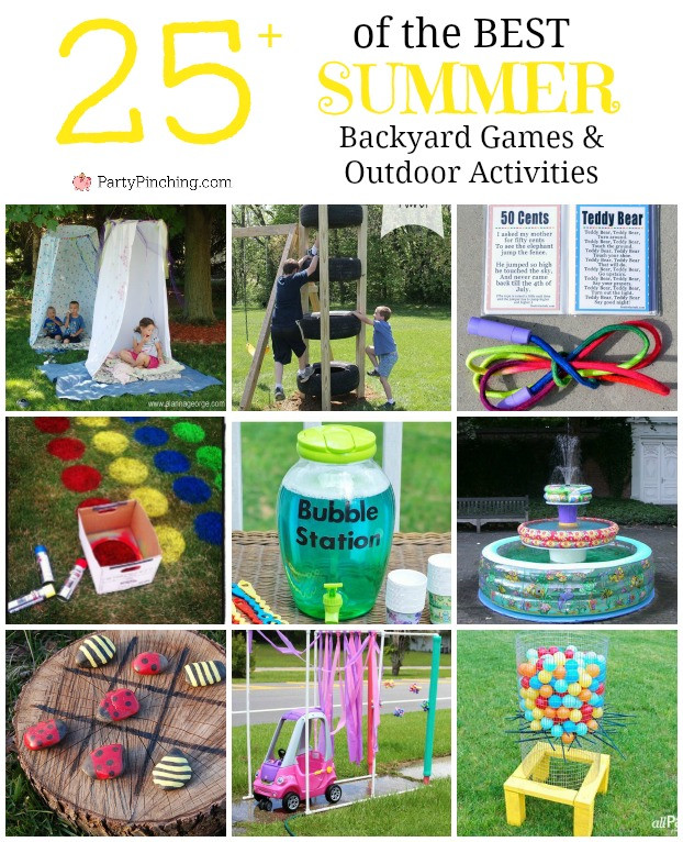 Summer Party Games For Kids
 Best summer backyard games and outdoor activities for kids