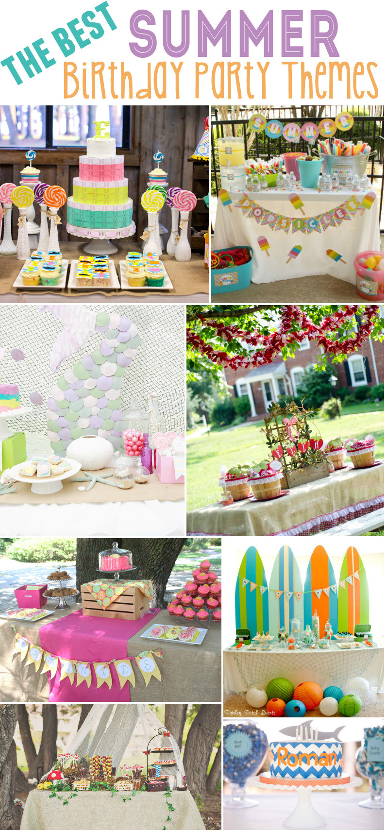 Summer Themed Birthday Party Ideas
 15 Best Summer Birthday Party Themes Design Dazzle