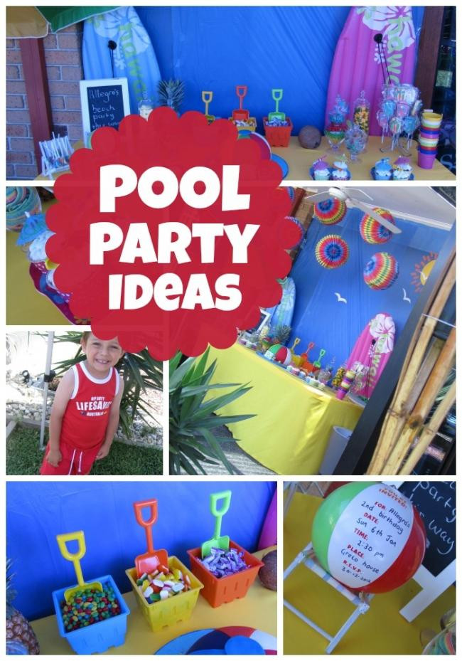 Summer Themed Birthday Party Ideas
 Celebrate a Summer Birthday with a Pool Party