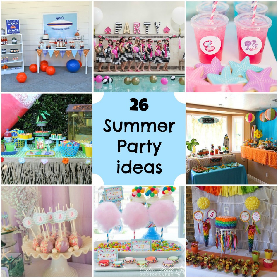 Summer Themed Birthday Party Ideas
 Summer Party Ideas Michelle s Party Plan It
