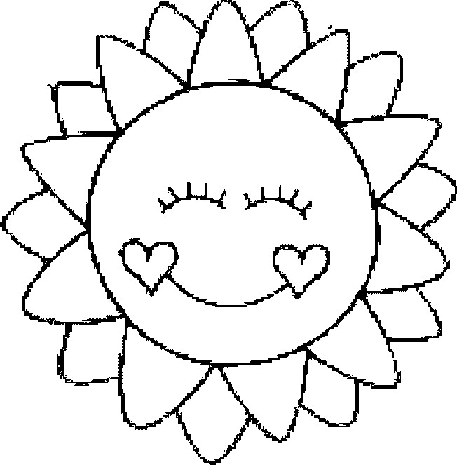 Sun Coloring Pages For Kids
 Coloring Pages for Kids Sun Coloring Pages