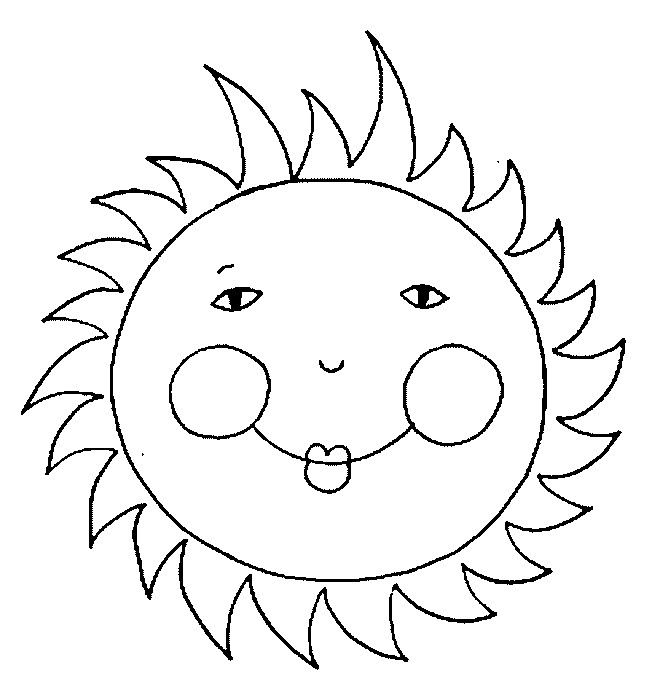 Sun Coloring Pages For Kids
 Coloring Pages for Kids Sun Coloring Pages