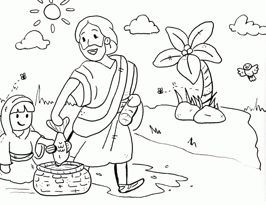 Sunday School Coloring Pages Kids
 Sunday School Free Printable Coloring Pages Coloring Home