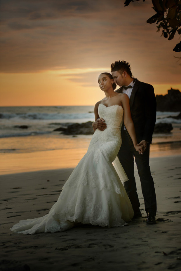 Sunset Beach Weddings
 white and red wedding – Weddings Costa Rica