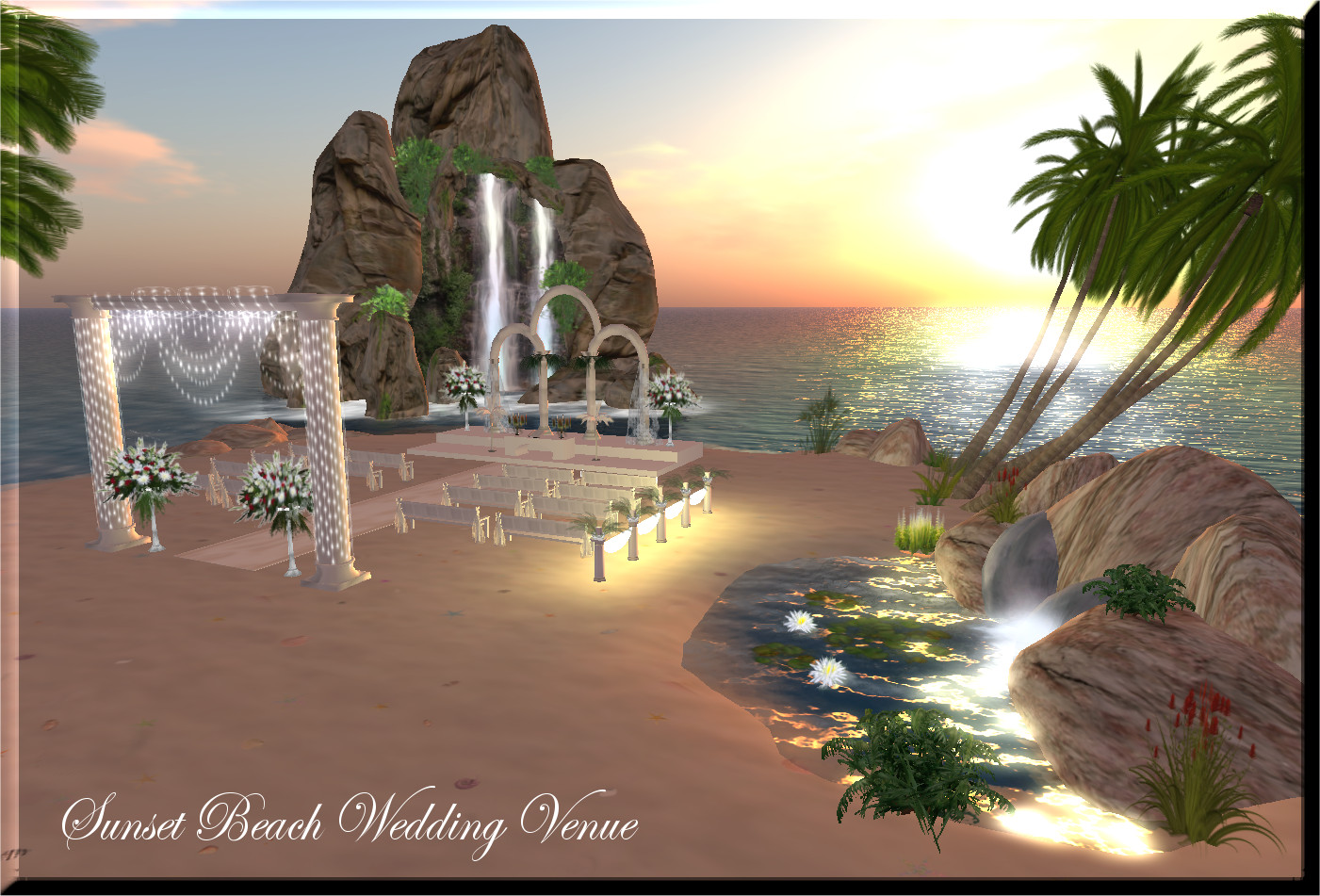 Sunset Beach Weddings
 Cherished Moments The Sunset Beach Wedding