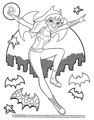 Superhero Girls Coloring Pages
 DC Superhero Girls Colouring Pages