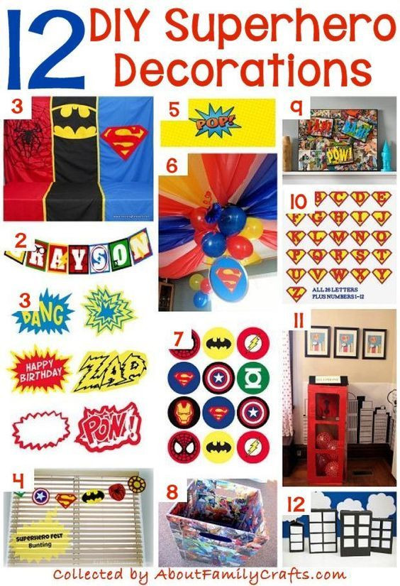Superhero Halloween Party Ideas
 70 DIY Superhero Party Ideas