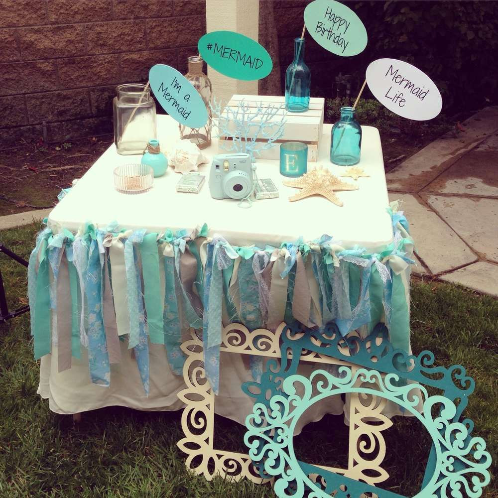Sweet 16 Beach Party Ideas
 props at an under the sea birthday party See more