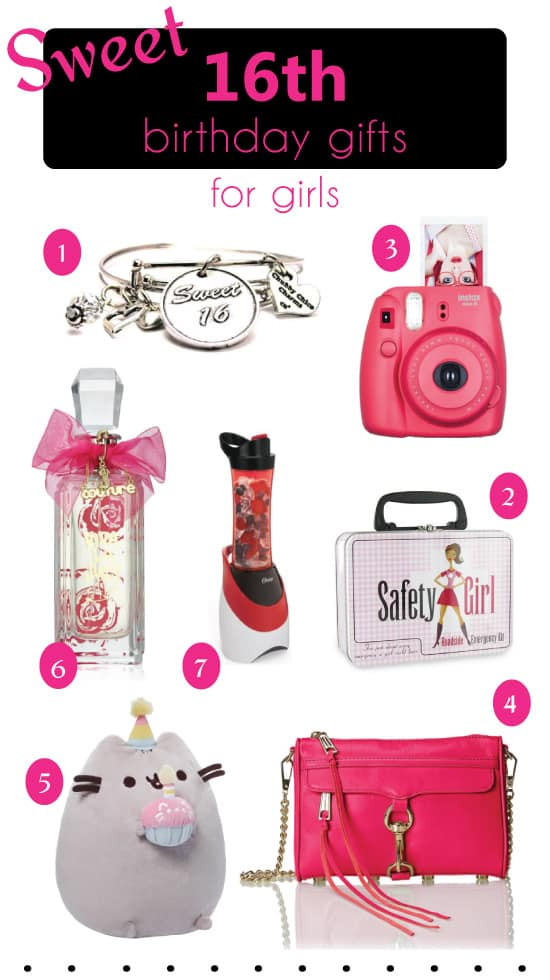 Sweet 16 Gift Ideas Girls
 Sweet 16 Birthday Gifts Ideas for Girls That They ll Love