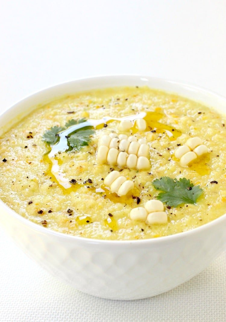 Sweet Corn Soups Recipes
 Chilled Sweet Corn Soup Mantitlement