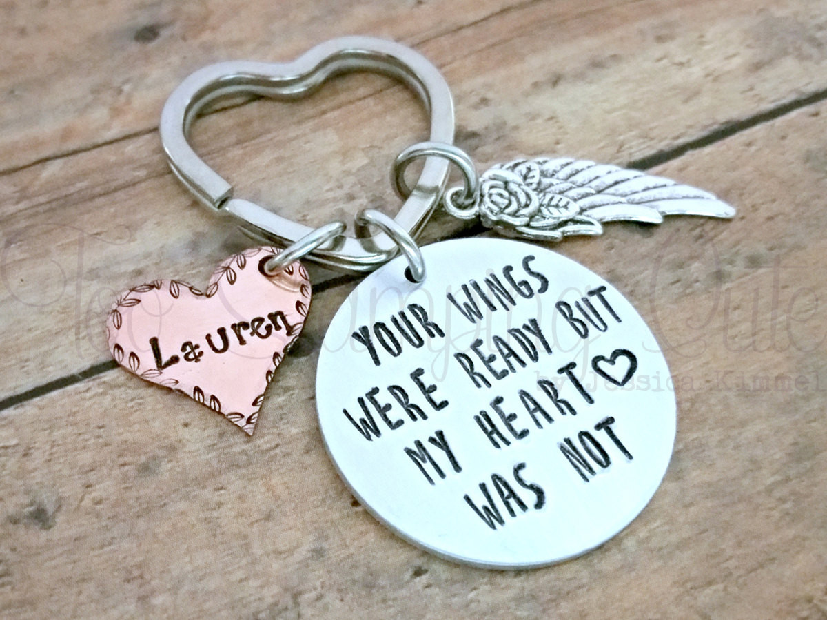 Sympathy Gifts For Loss Of Father For Child
 Loss Husband Loss Dad Loss by TooStampingCutebyJK