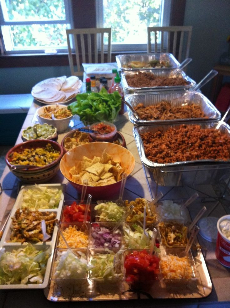 The Top 35 Ideas About Taco Bar Graduation Party Ideas Home Family