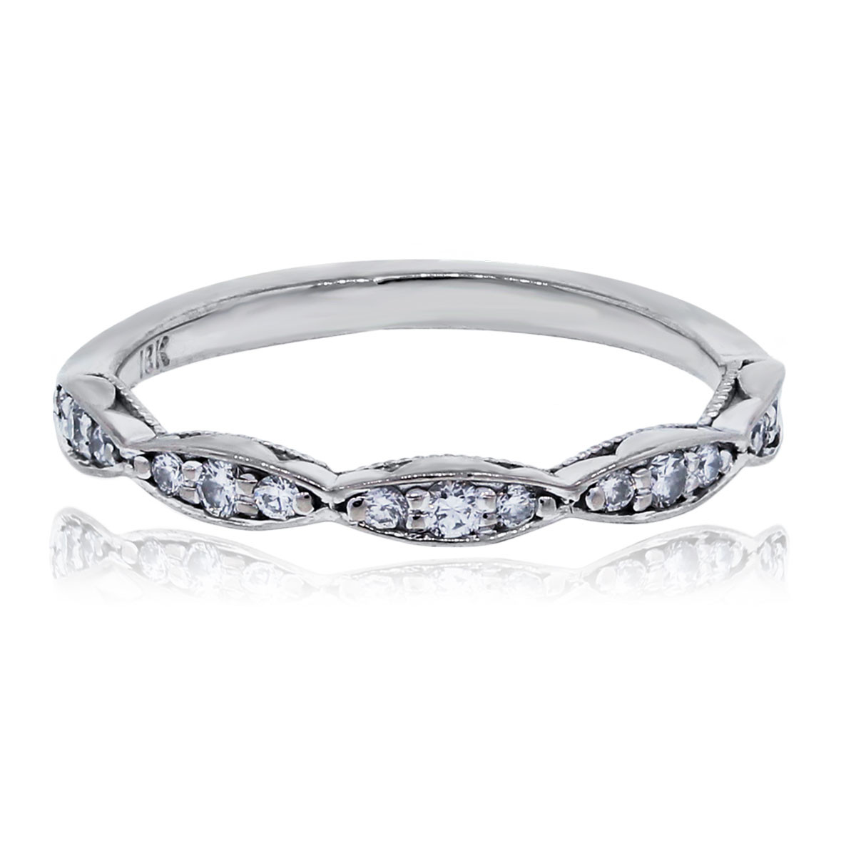 Tacori Wedding Band
 Tacori Engagement Rings Dantela 18k White Gold 17ctw Diamond