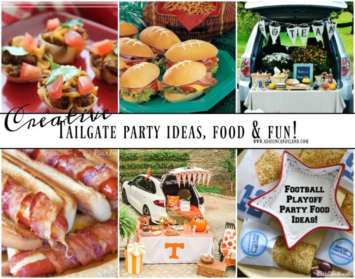 Tailgate Party Food Ideas
 Easy Tailgate Food Ideas A Day In Candiland