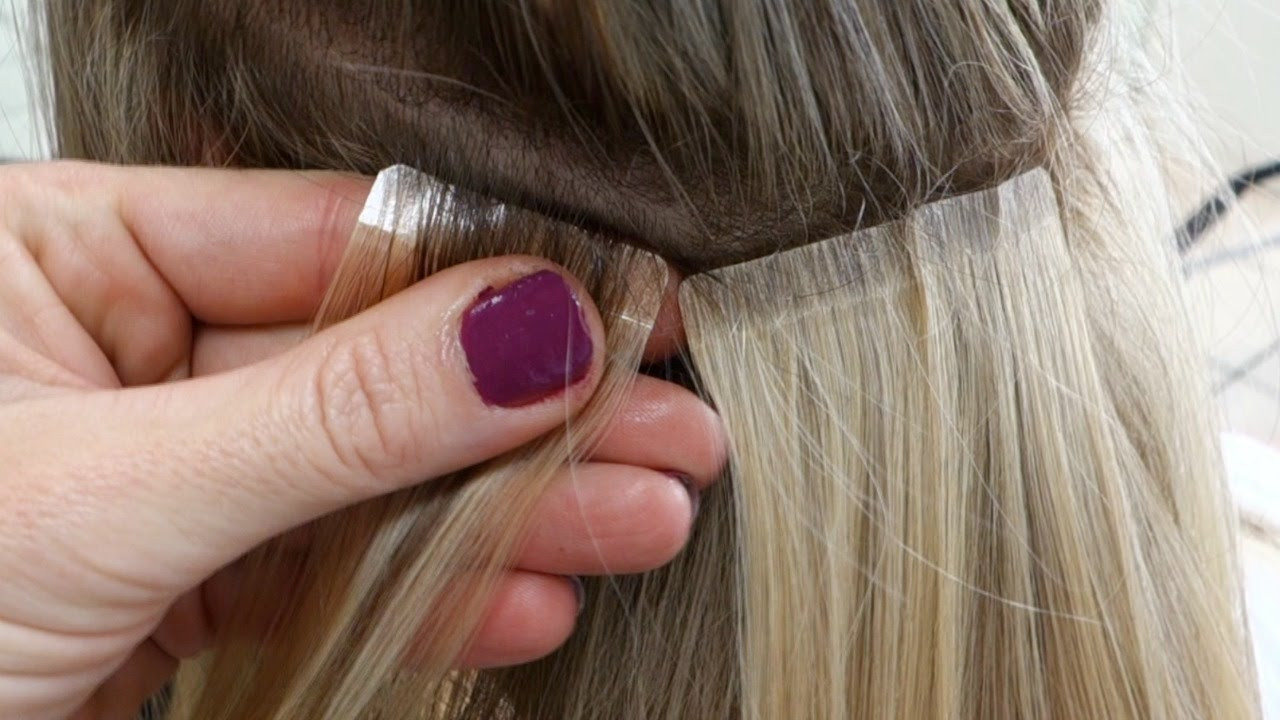 Tape In Hair Extensions DIY
 DIY Hair Tape Extensions Master Hairdresser Johanna Z