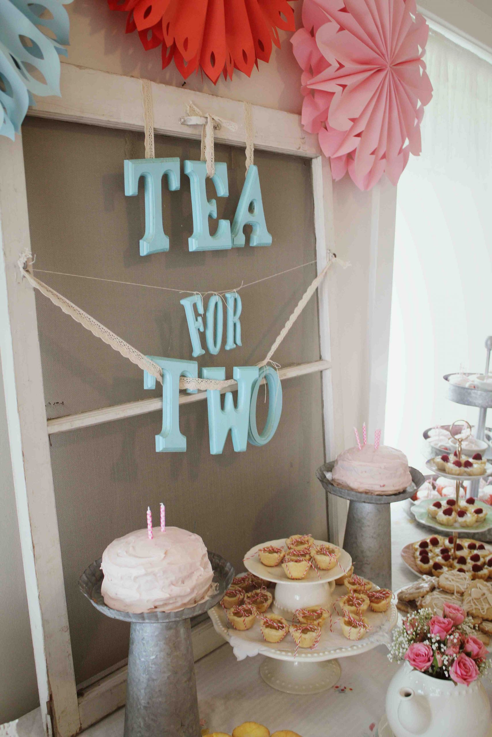 Tea For Two Party Ideas
 A “Tea For Two” Birthday Party