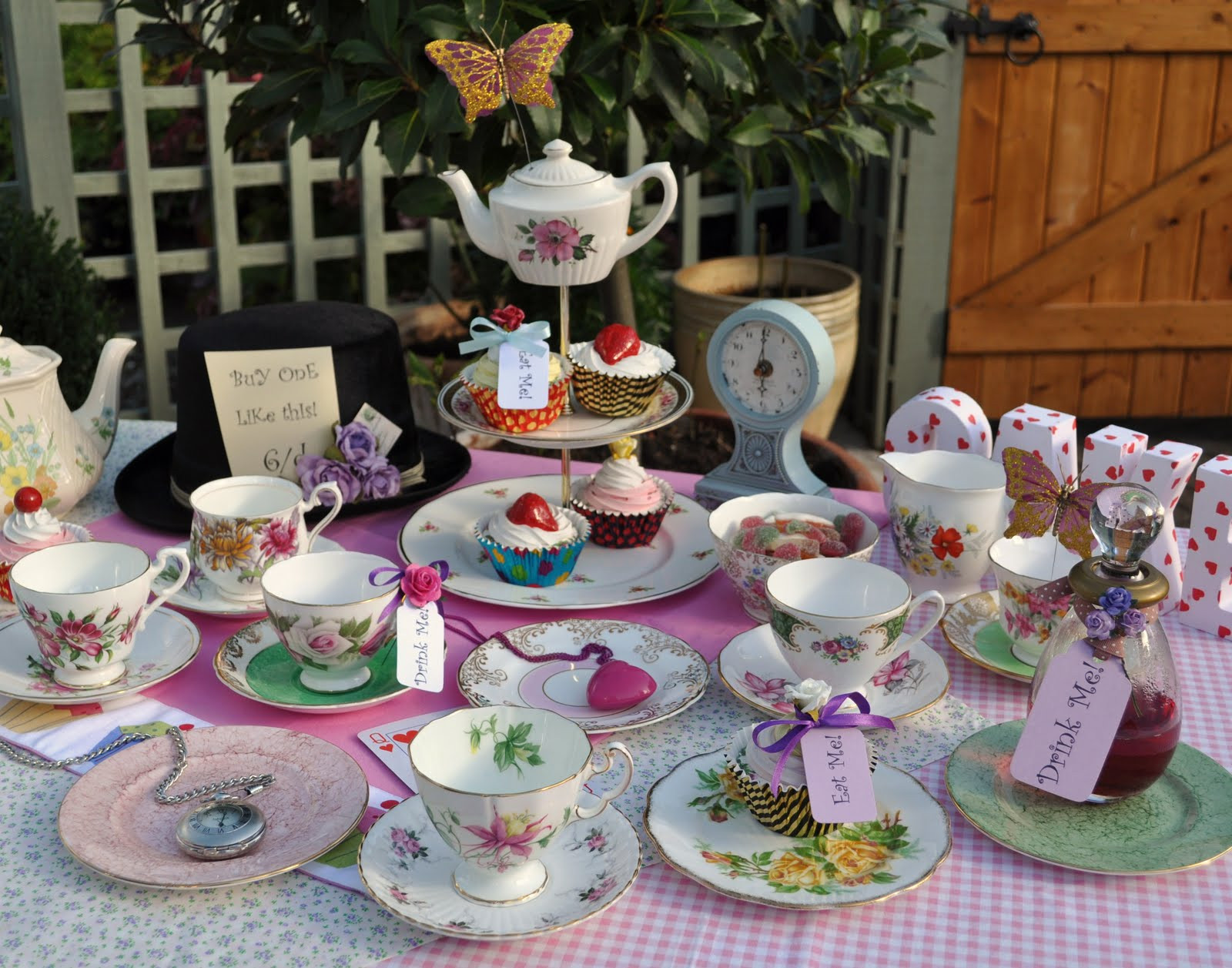 Tea Party Birthday Supplies
 cake stand heaven A Mad Tea Party