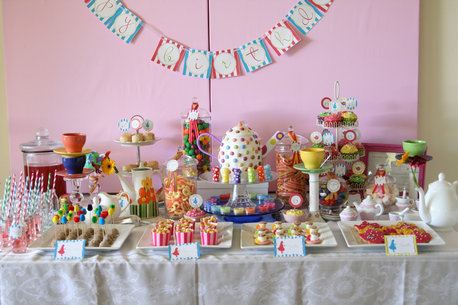Tea Party Birthday Supplies
 OHMIGOSH DESIGN BLOG Tea Parties and Tutus