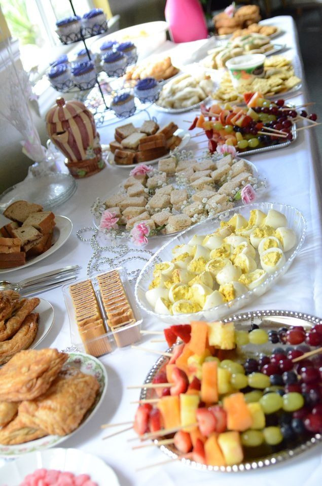 Tea Party Foods Ideas
 Tea party birthday finger food Jessica Workman I could