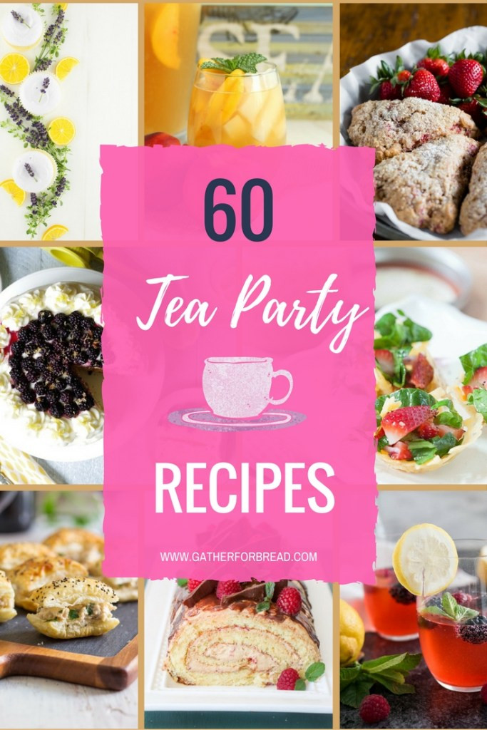 Tea Party Foods Ideas
 Tea Party Recipes Gather for Bread
