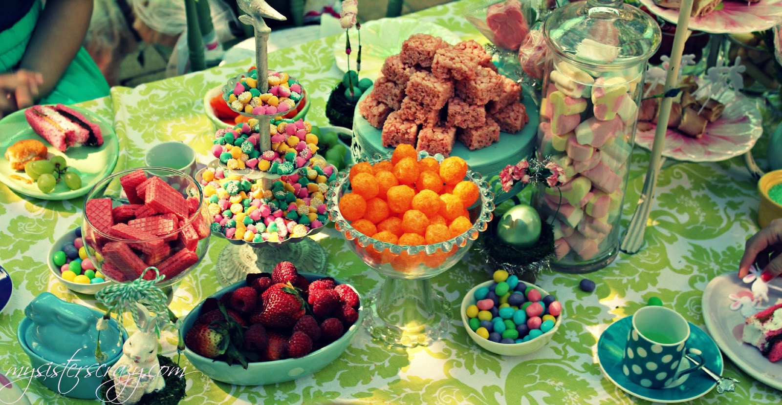 Tea Party Foods Ideas
 My Sister s Crazy EASTER BRUNCH AND TEENSY TEA PARTY