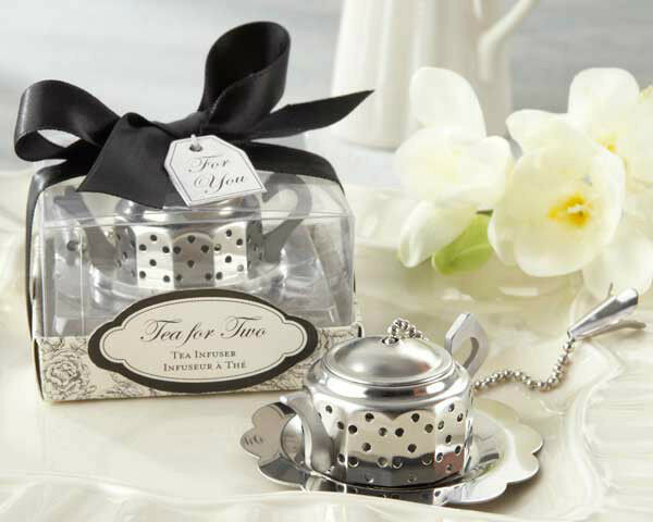 Tea Party Gift Ideas
 Tea For Two Teapot Tea Infuser Bridal Shower Wedding Tea