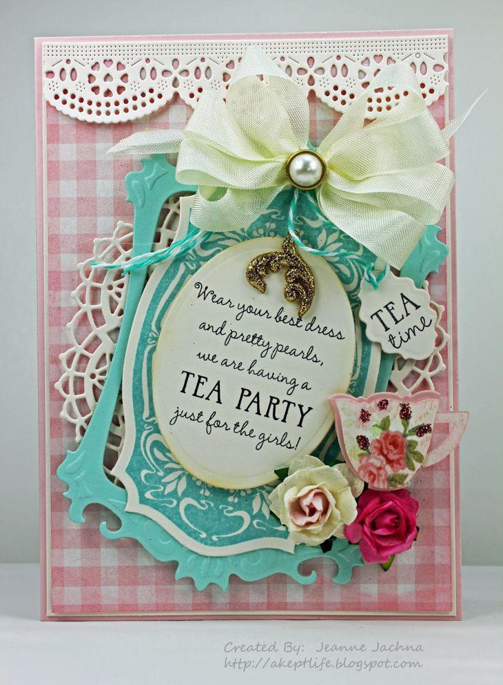 Tea Party Invitation Ideas
 33 Beautiful Tea Party Decorations